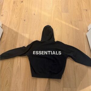 Fear of God Essentials Black Hoodie